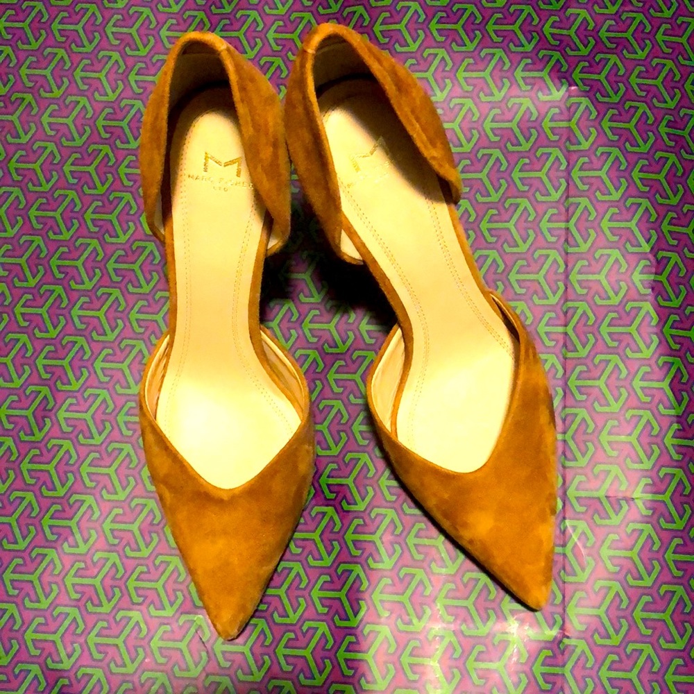 Marc Fisher Suede Heels